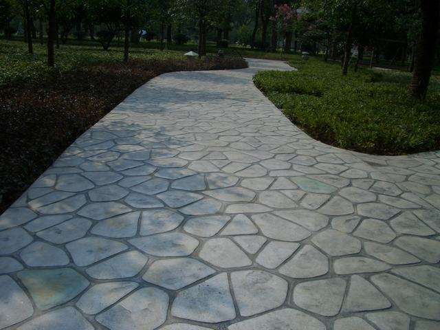 壓花地面