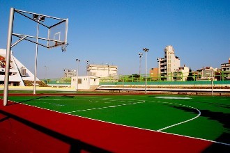 硅pu籃球場